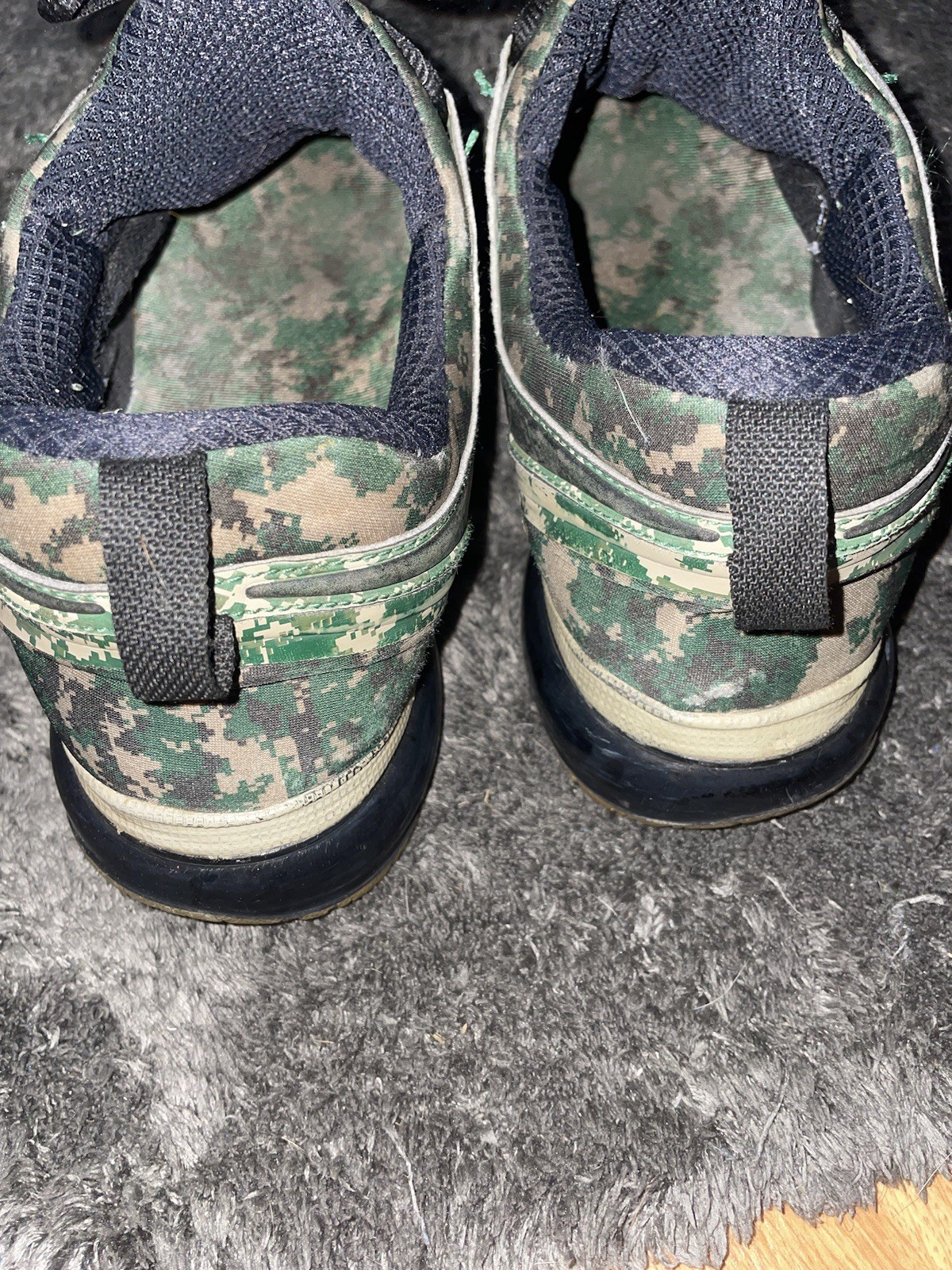 SAOLA RARA taglia 11 Nike Camo FingerTrap Max NRG