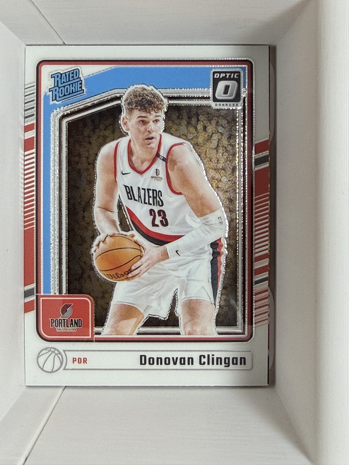 2024-25 Panini Donruss Optic - Rated Rookie Donovan Clingan #272 (RC)