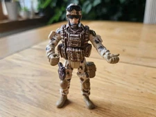 Chap Mei Soldier Force EXCITE Desert Marine 3.75" Action Figure 2008 Y2K