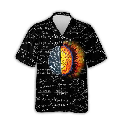 Math Science Brain Unique Hawaiian Shirt