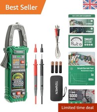 Vielseitige TCM-300D Stromzange: Einschaltstrom, AC/DC-Spannung & mehr enthalten