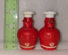 Vintage Hard Plastic Figural Chef/Cook Shot Glass Holder Caddy — listing 4