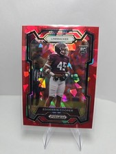 2024 Panini Prizm Draft Picks #154 Edgerrin Cooper RC Red Ice Prizm Packers