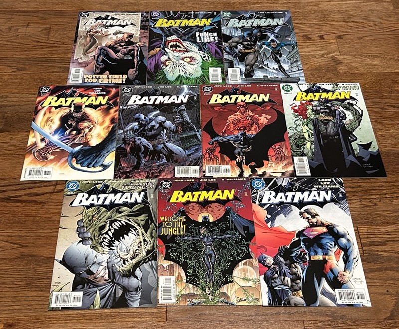 Batman lot(10), #609-618: DC comics, in Fine Condition