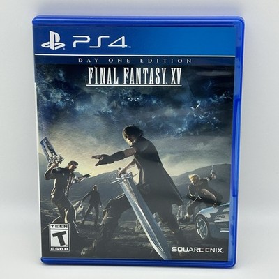 Final Fantasy XV Day One Edition (Sony PlayStation 4, 2016) CIB with VALID CODE