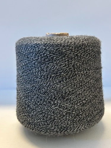 Spool Cone Peruvian PURE SOFT 2/16 #1 Alpaca Yarn 2lb 3oz 1018gr 0023 Grey A - product listing photo