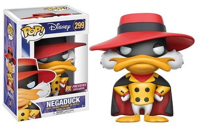 Pop Disney 3.75 Inch Action Figure Darkwing Duck - Negaduck #299 Exclusive