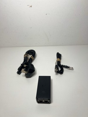 Ubiquiti GP-A240-050 24V 0,5A Passiver Gigabit PoE Injektor Adapter mit Kabeln