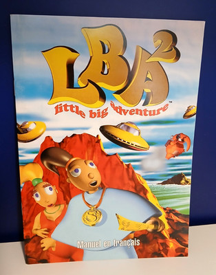 LBA 2 Little Big Adventure 2 - PC Spiel Anleitung / Original Manual aus Big Box
