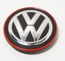 Genuine Vw Golf R32 Gti 5g Rabbit Wheel Center Hub Caps Chrome Red 57mm 4 Pcs Genuine Vw Golf R32 Gti 5g Rabbit Wheel Center Hub Caps Chrome Red 57mm 4 Pcs