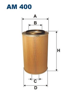 FILTRON Luftfilter AM 400 Filtereinsatz für KAMAZ URAL 4320 5320 5410