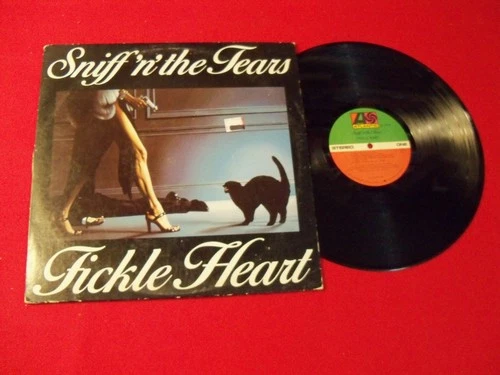 SNIFF 'N THE TEARS 1978 LP "FICKLE HEART" ON CLASSIC ROCK POP VINTAGE VINYL!