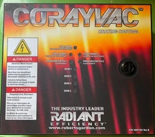 Robert’s Gordon Corayvac Radiant Heating System Control 02770002 3/4 HP 20A