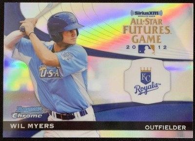 Wil Myers 2012 Bowman Chrome Baseball Refractor - Kansas City Royals #FG-WM