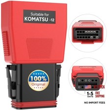 Original MaxiSYS CV Komatsu 12-PIN Adapter, 12 Pins to OBD2 16 Pins Off