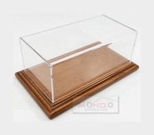 1:24 Atlantic Vetrina Display Box Molsheim Base In Legno Wood Mahonagy ATL10044