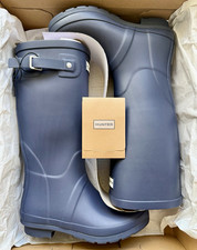 Hunter Highgrove Junior Gummistiefel blau EU ...