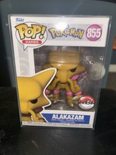 Funko Pop Pokémon Shining/Diamond Glitter Alakazam 855 Limited Chase Edition