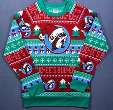 Unique and Rare Unisex Christmas Bucee's Bucees Buc-ees Christmas Sweater LARGE