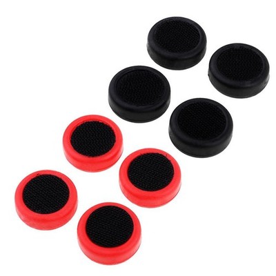 4 teiliger Ersatz Gleitblock für Longboard Skateboard Handschuhe   Rot