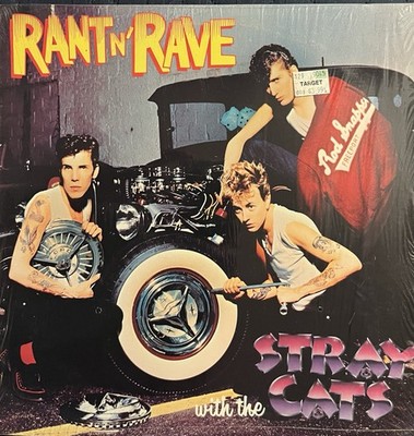 Stray Cats - Rant N  Rave with Stray Cats LP Vinyl 1983 EMI America SO 17102