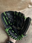 Regent Youth Black Handcrafted Vinyl Baseball Glove XG/90 Left Hand Throw 10” — photo 1