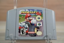Mario Kart 64 Cartridge Nintendo 64 N64, 1997, Authentic, Tested