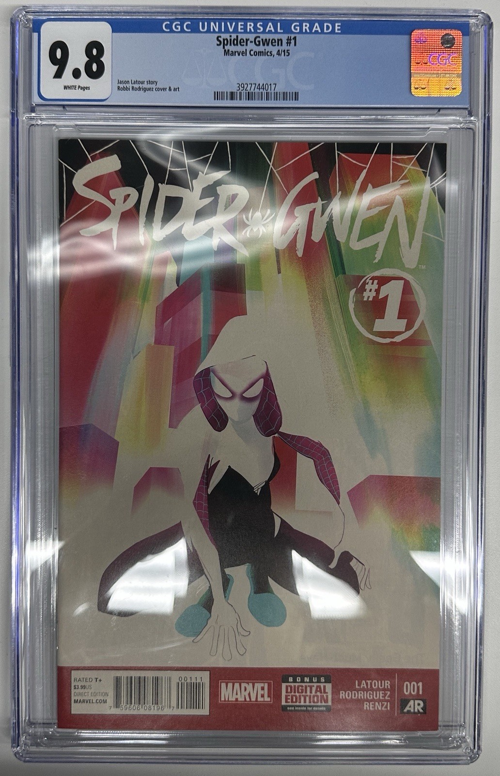 洋書 SPIDER-GWEN GWENVERSE #1 / ComicsPro Spider-Gwen Gwenverse #1
