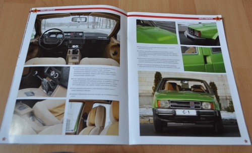 Moskvich C1 Meridian Concept Car Magazine Russian NO Brochure Prospekt - 第 6/8 張圖片