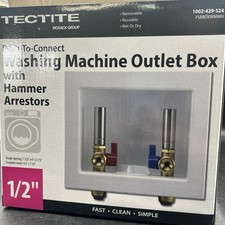 TECTITE Push-To-Connect Washing Machine Outle...