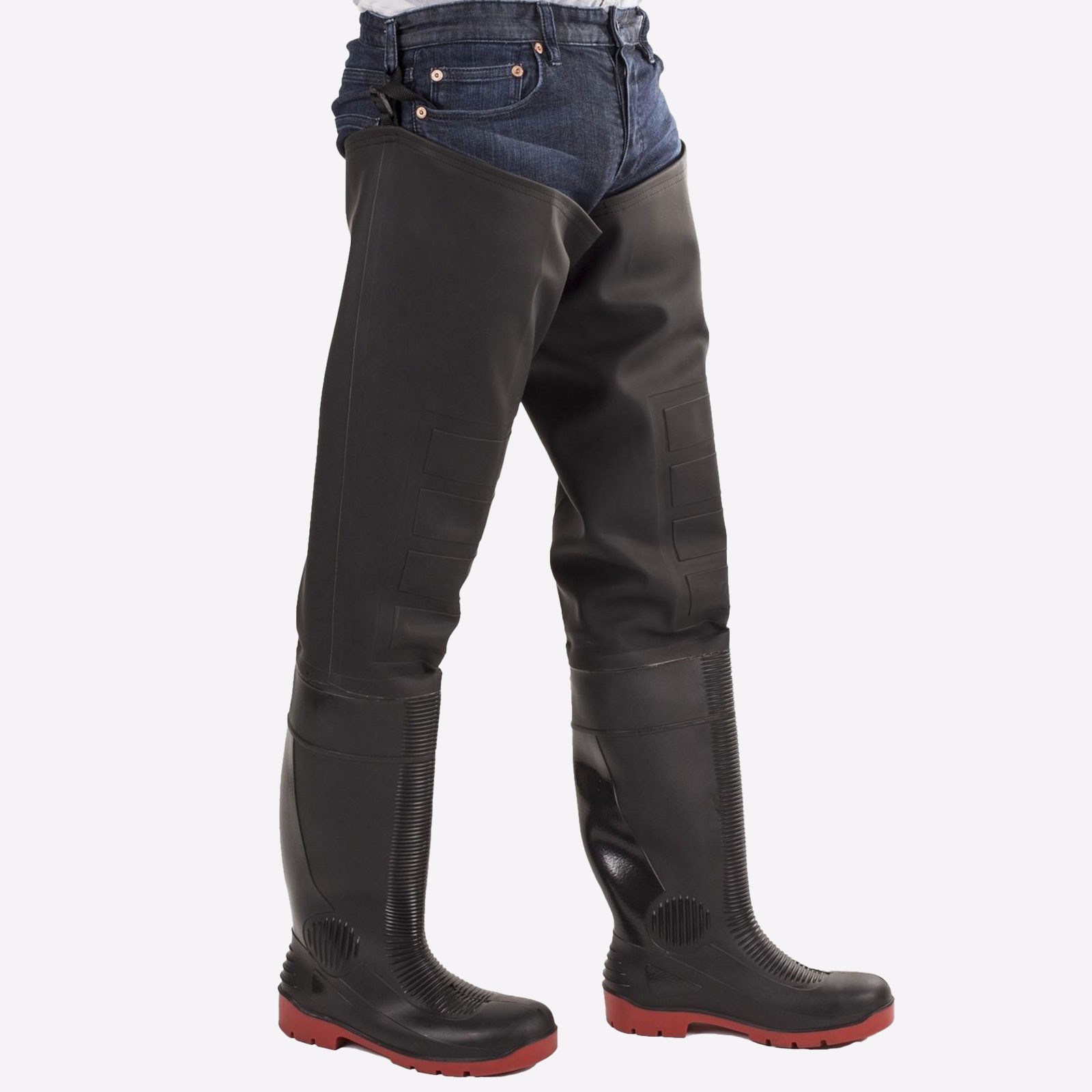 Footsure Western Limited Amblers Safety Rhone Thigh Safety Wader Size 4 24877-41142-02 - Image 2