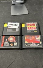 NBA Jam TE Road Rash NHL 97 Joe Montana 4 Game Lot Sega Genesis Retro Untested