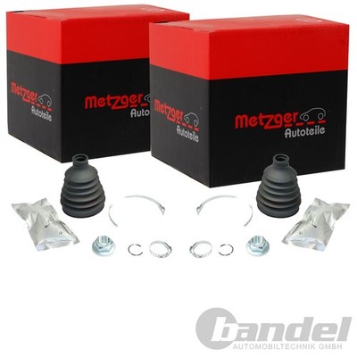 2x METZGER ACHSMANSCHETTEN SATZ passend für RENAULT CAPTUR CLIO FLUENCE GRAND