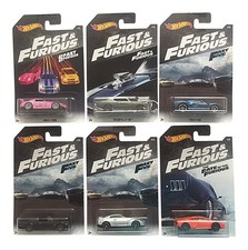 Hot Wheels Fast  Furious Pack of 6 Cars