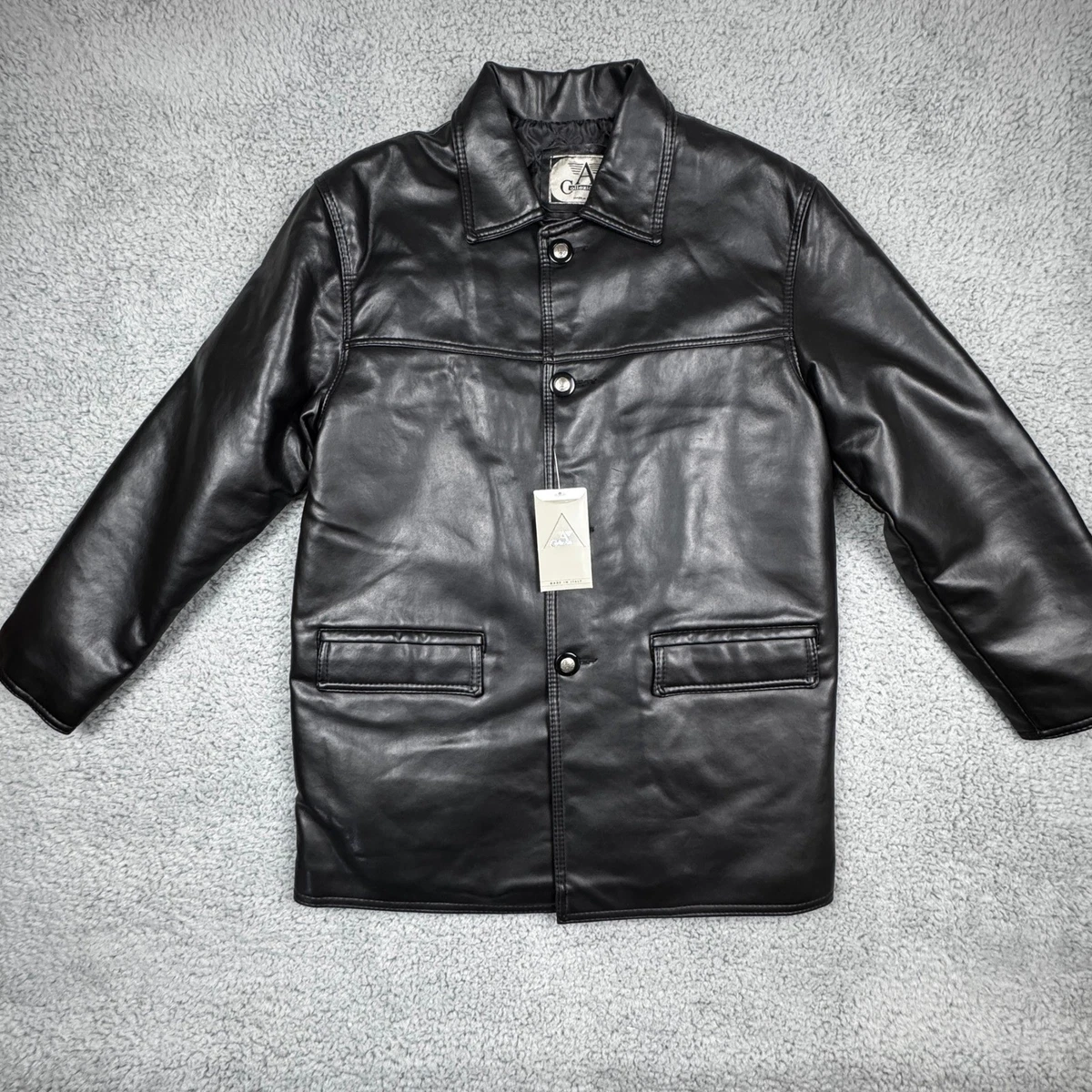 ジャケット・アウター Armani Collezioni Leather switch Coat 25+ Armani Collezioni Coats, Jackets & Vests Leather Outer Shell