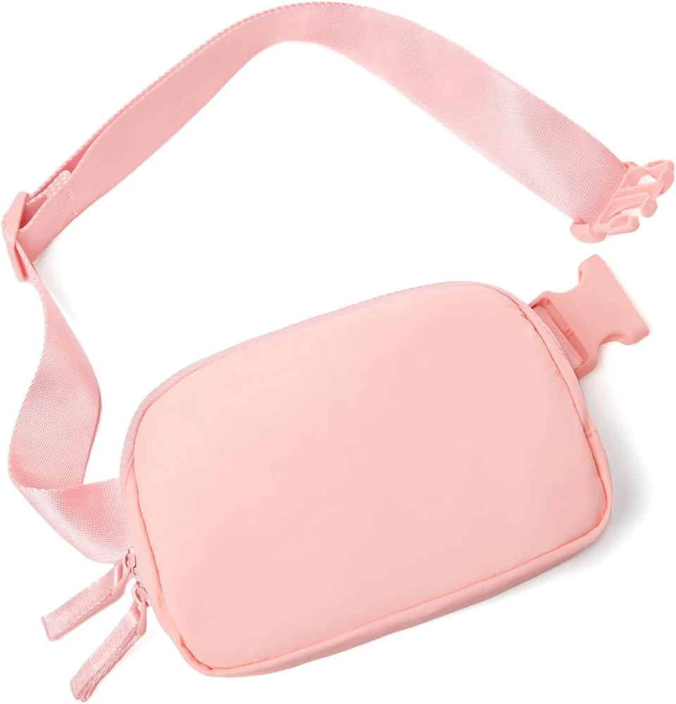 Belt Bag for Women Two-Way Zipper Cross Body Fanny Pack Fashion Waist Packs Ever