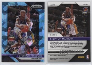 2018-19 Panini Prizm Blue Ice Prizm /99 Stephon Marbury #265