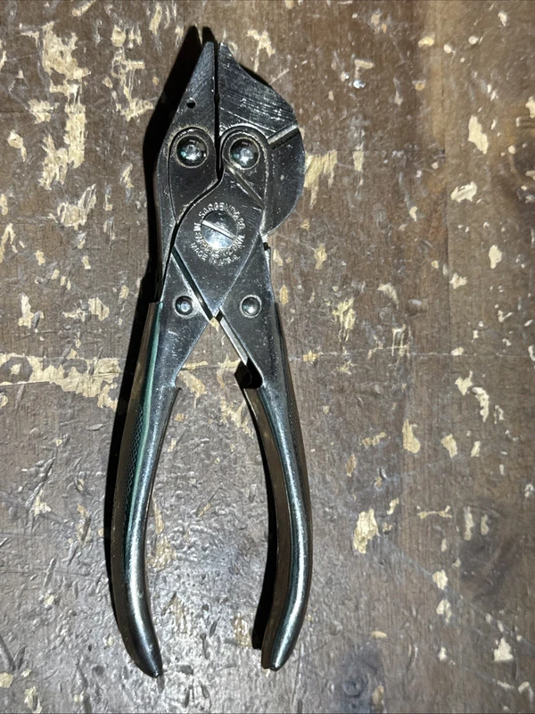 Sargent and Co parallel jaw grip-snip pliers, USA