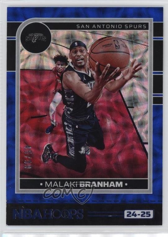 2024-25 Panini NBA Hoops Blue Scope /99 Malaki Branham #79 0fp5