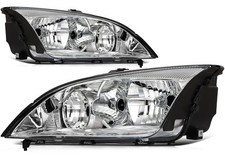 Pair Headlight Assembly Fit For 2005-2007 Ford Focus 2.3l Clear Lens Pair Headlight Assembly Fit For 2005-2007 Ford Focus 2.3l Clear Lens