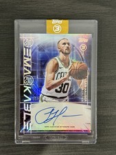 Sam Hauser 2025-2026 Topps 3 Remarkable Auto /49 Boston Celtics Autograph