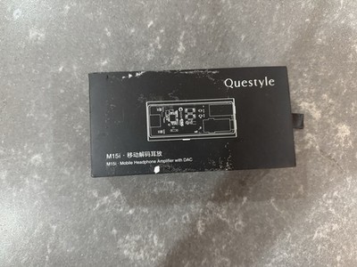 Questyle M15i Portable USB-C Headphone Amplifier DAC for Smartphone, Black