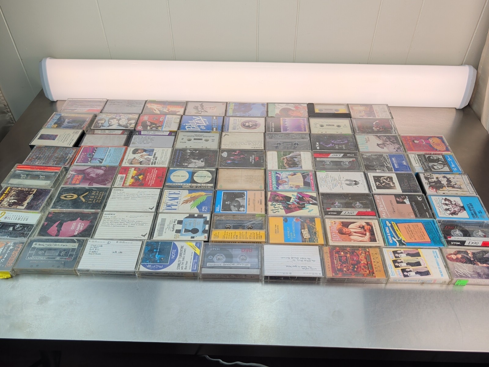 Lot Of 70 Cassette Music Tapes #1