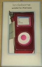 iPod Nano Liz Claiborne Wristlet Case - Red