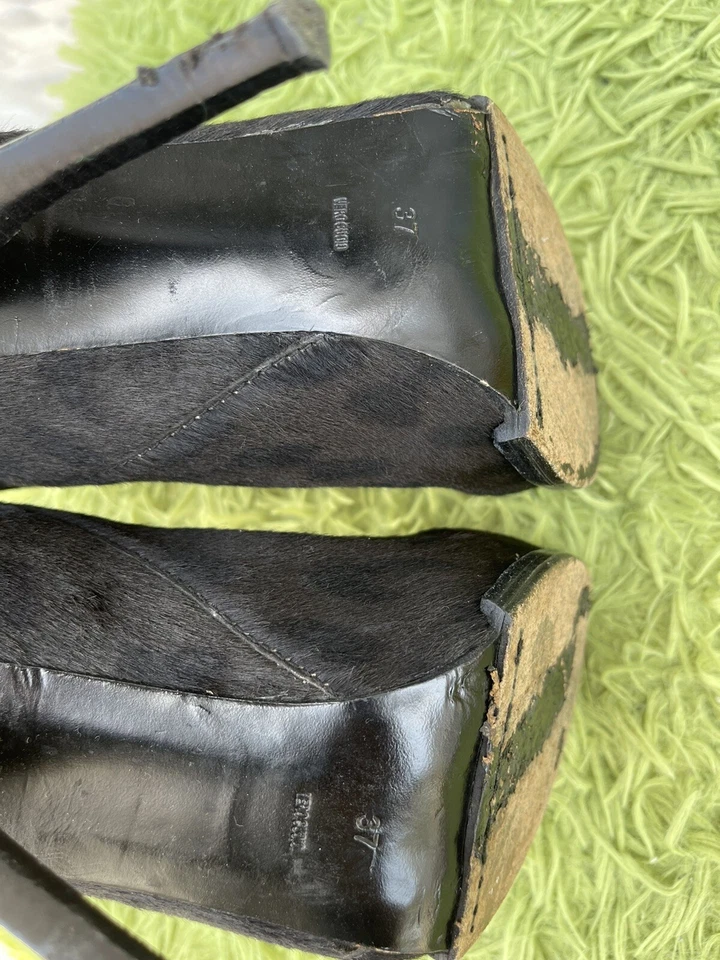 Alexander Wang Ankle Boots Pony Hair Women’s Size 37 - Image 4 of 4