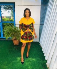 African Arts Inspired Danshiki Dress