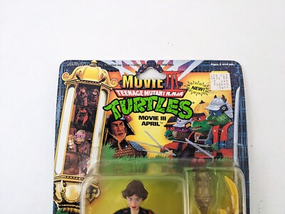タートルズ TMNT Movie III April フィギュア Movie III 3 April Teenage Mutant Ninja Turtles Unopened
