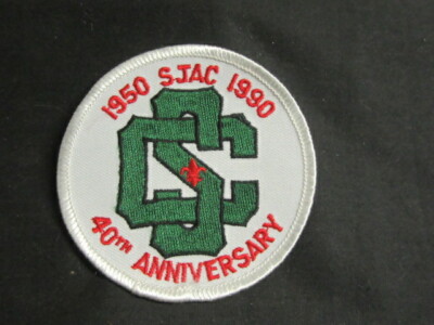 Boy Scout CS or SC 40th Anniversary Patch,       cov12