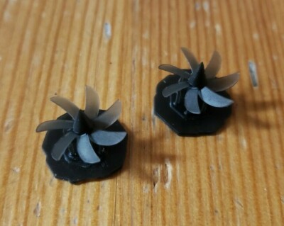 1/350 Skipjack class SSN submarine 2 x 7-blade propeller set Mikro Mir