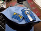 Autographed Nuggets Cap, Blue, Unknown Number or Name, Used — photo 3